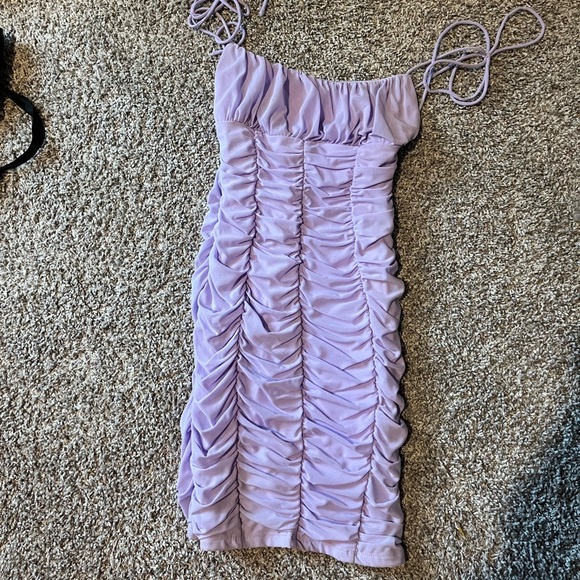 Princess Polly, light purple bodycon dress size 4 - Picture 1 of 3